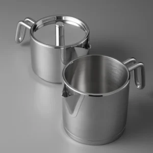 Jumbo Metalix RVS inductie theepot – 18/10 Roestvrijstaal – 1,5 + 1,1 Liter