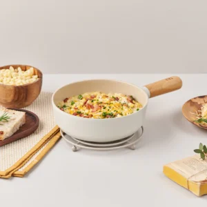 Neoflam FIKA wokpan 18 cm | Crème