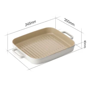 Neoflam FIKA grillpan 28 cm | Crème