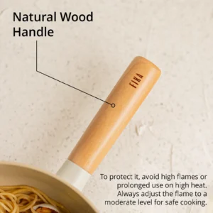 Neoflam FIKA steelpan 18 cm – 1,6 L | Crème