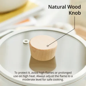 Neoflam FIKA kookpan 26 cm – 5,4 L | Crème