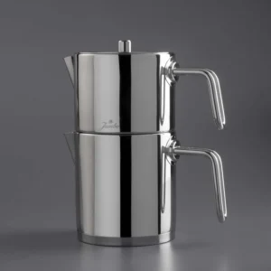 Jumbo Metalix RVS inductie theepot – 18/10 Roestvrijstaal – 1,5 + 1,1 Liter