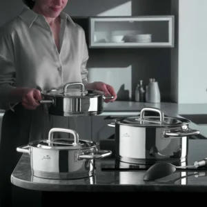 Jumbo Metalix 8-delige RVS premium pannenset 