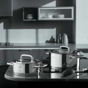 Jumbo Metalix 8-delige RVS premium pannenset 