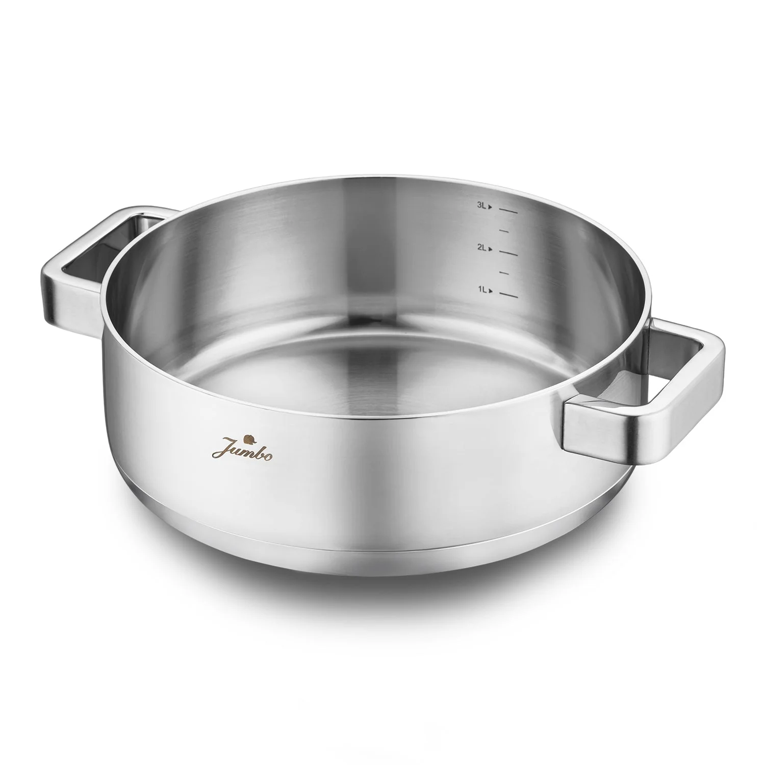 Jumbo Monaco 3-Ply 8-delige premium pannenset