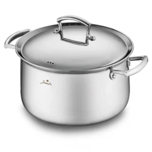 Jumbo Flame 5-Ply 8-delige premium pannenset 