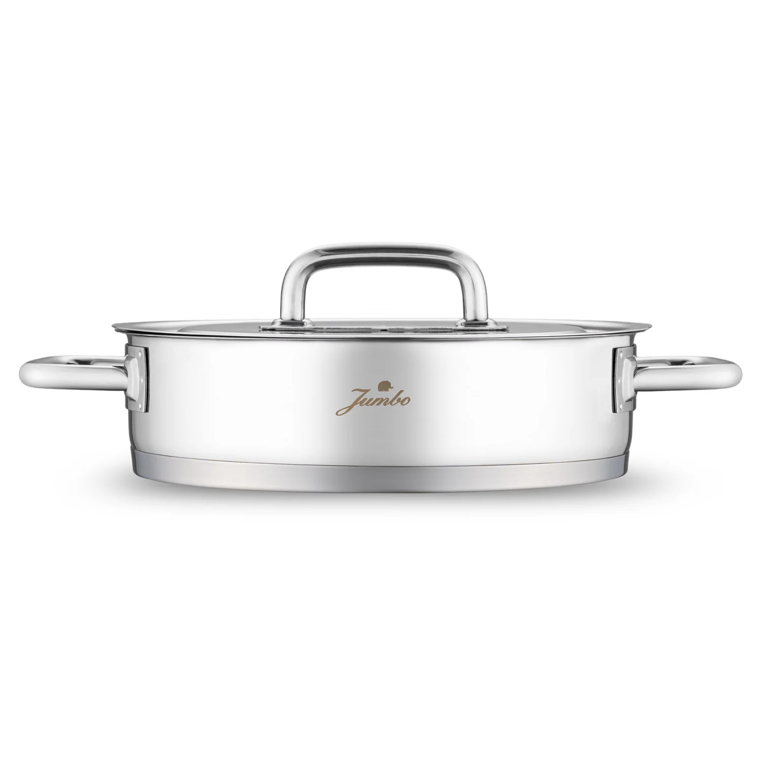 Jumbo Metalix 8-delige RVS premium pannenset