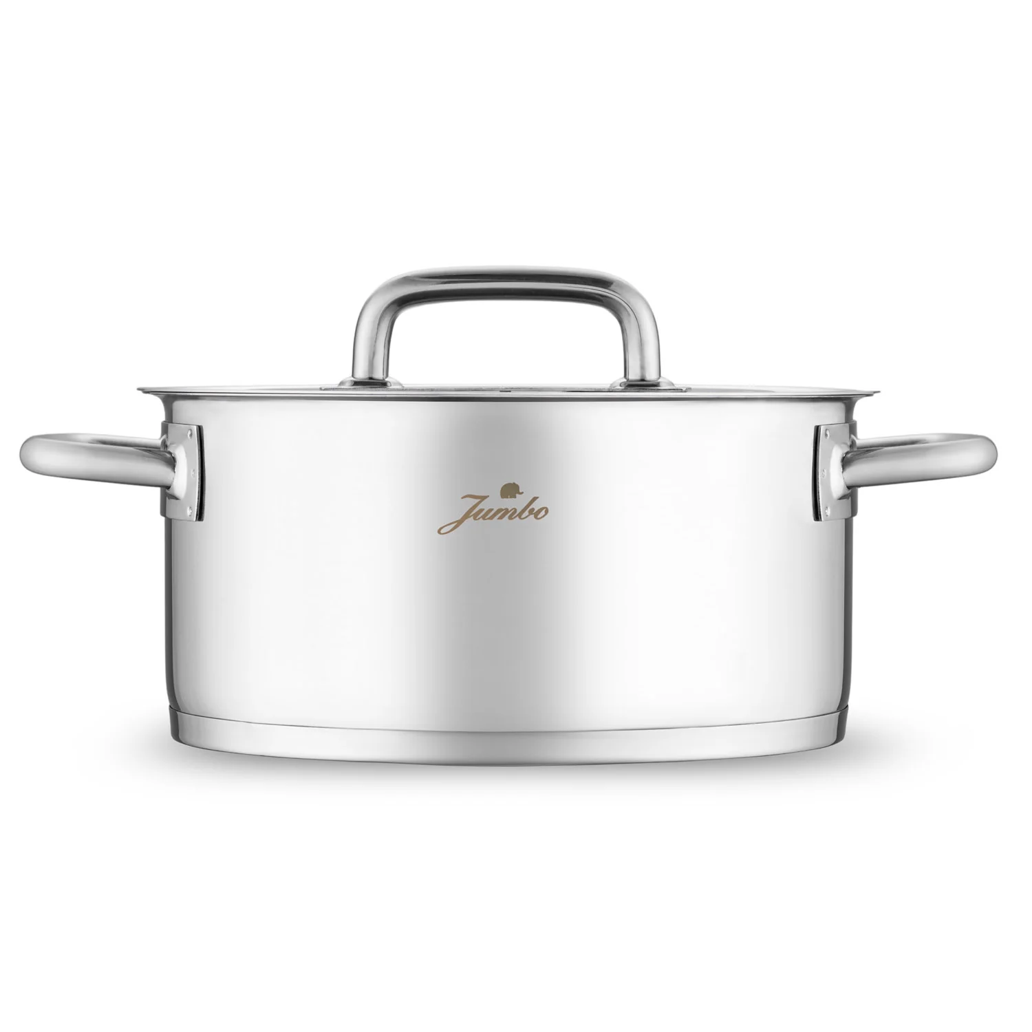 Jumbo Metalix 8-delige RVS premium pannenset