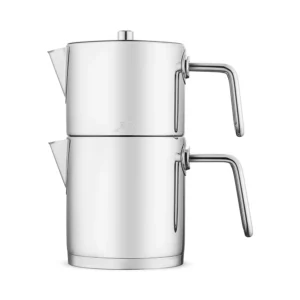 Jumbo Metalix RVS inductie theepot – 18/10 Roestvrijstaal – 1,5 + 1,1 Liter