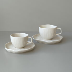 Fiora 12-delige espressokopjes set voor 6 personen | 80 ml