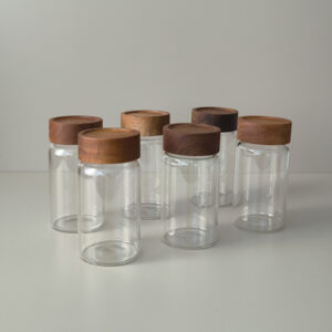 Space acacia kruidenpotjes rond | 6 stuks | 250 ml