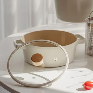 Neoflam FIKA kookpan 22 cm – 2,57 L | Crème