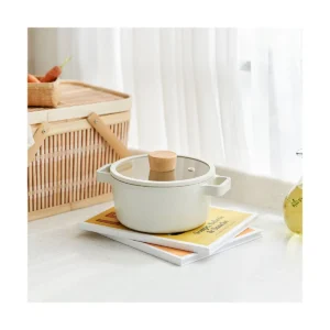 Neoflam FIKA kookpan 16 cm – 1,2 L | Crème