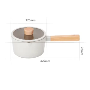 Neoflam FIKA steelpan 16 cm – 1,4 L | Crème