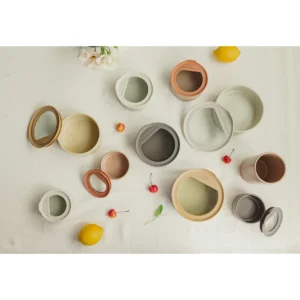 Neoflam FIKA One keramische bewaardoos 1000 ml | Stone white