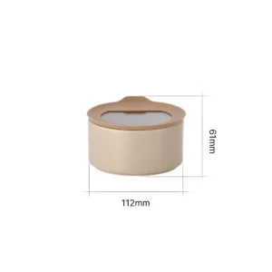 Neoflam FIKA One keramische bewaardoos 420 ml | Sand beige
