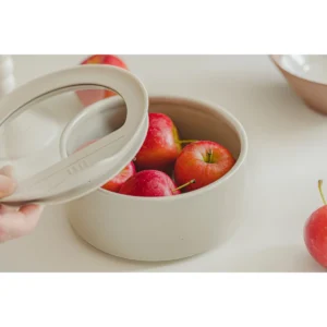 Neoflam FIKA One keramische bewaardoos 1000 ml | Stone white