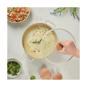 Neoflam FIKA soeppan 22 cm – 4,65 L | Crème