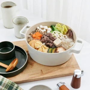 Neoflam FIKA kookpan 22 cm – 2,57 L | Crème