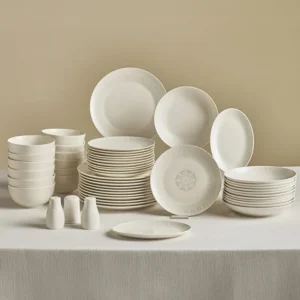 Karaca Forever Bone Artiste – 53-delige serviesset voor 12 personen