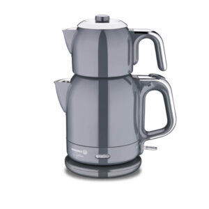 Korkmaz Çaytema elektrische theepot Cosmica – 1,7L – Roestvrijstaal