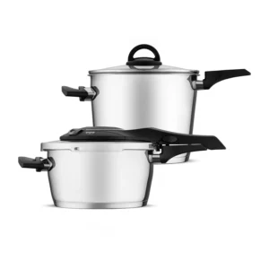 Jumbo ProCook snelkookpan set 4 + 6 liter – Premium RVS 18/10 