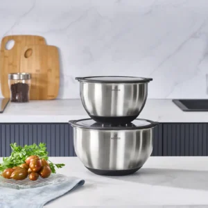 Karaca Mixmaster 2-delige rvs mengkommen set