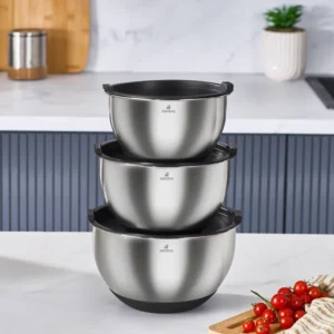 Karaca Blendbox 3-delige rvs mengkommen set