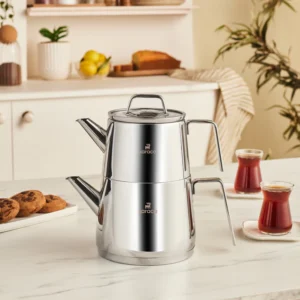 Karaca Steelina rvs theepot set