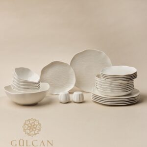 Fiora 27-delige serviesset voor 6 personen | Wit