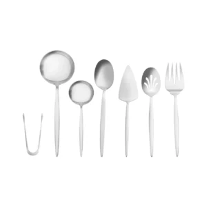 Karaca Lizbon 7-delige serveerset – Zilver | 18/10 RVS