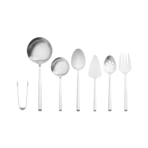 Karaca Tivoli 7-delige serveerset – Zilver | 18/10 RVS