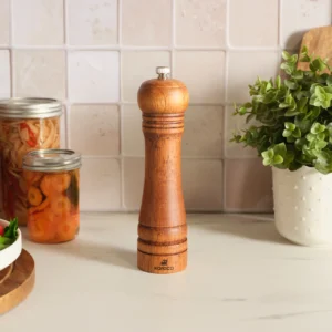 Karaca Naturegrind peper- en zoutmolen – Acaciahout | 20 cm