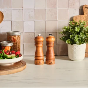 Karaca Naturegrind peper- en zoutmolen set – 2-delig