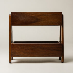 Nomad acacia kruiden organizer – 2-Laags houten kruidenrek