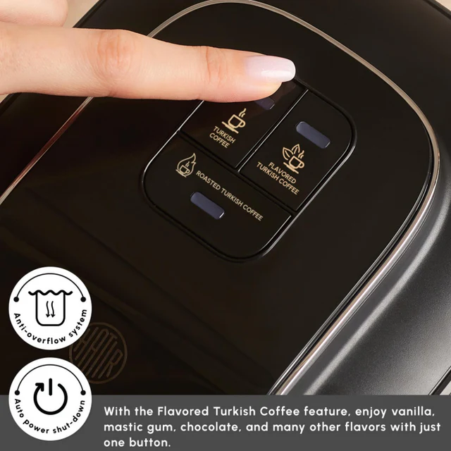 Karaca Hatır Neo Inox Turkse koffiemaker – 735W – 300 ml – Inox - Afbeelding 6