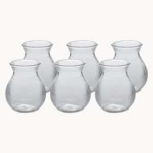 Style ripple theeglas | 6 stuks | 200 ml