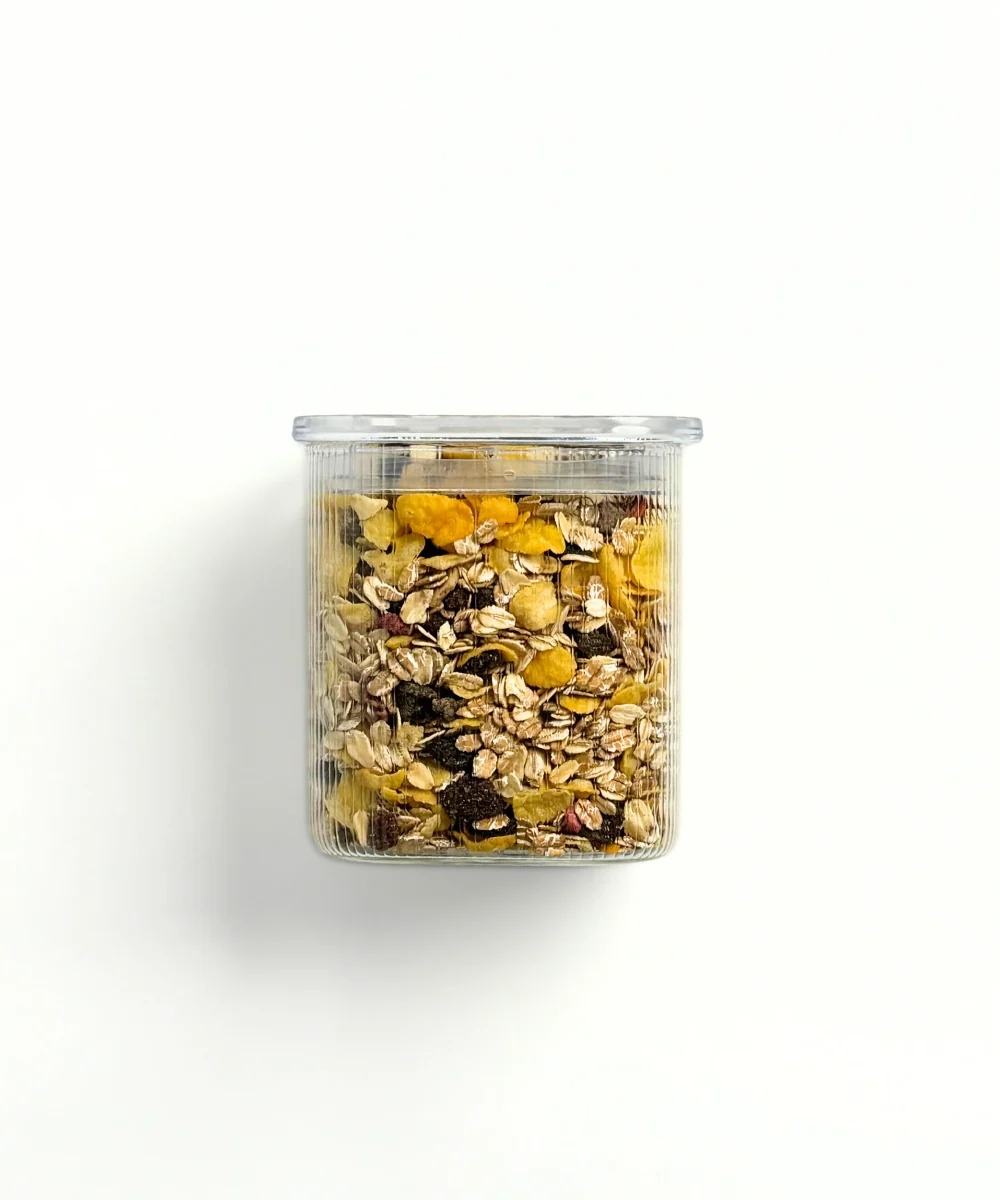 Voorraadpot Kare stripe 800 ml