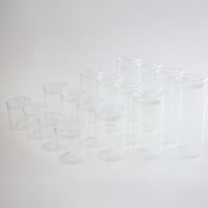 Voorraadpot Clair borosilicaatglas | Set van 16 stuks