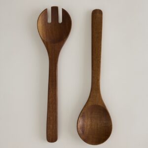 Cleo acacia houten saladebestek | 2-delig